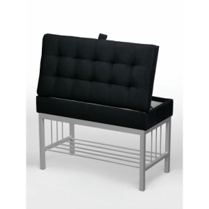 Банкетка Н-76 (серый/черный)