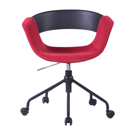 Кресло Swing, черный/винный