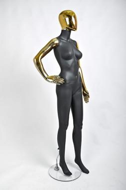 FGS-03RU.COMBINED Манекен женский матовый без лица (комбинированный)