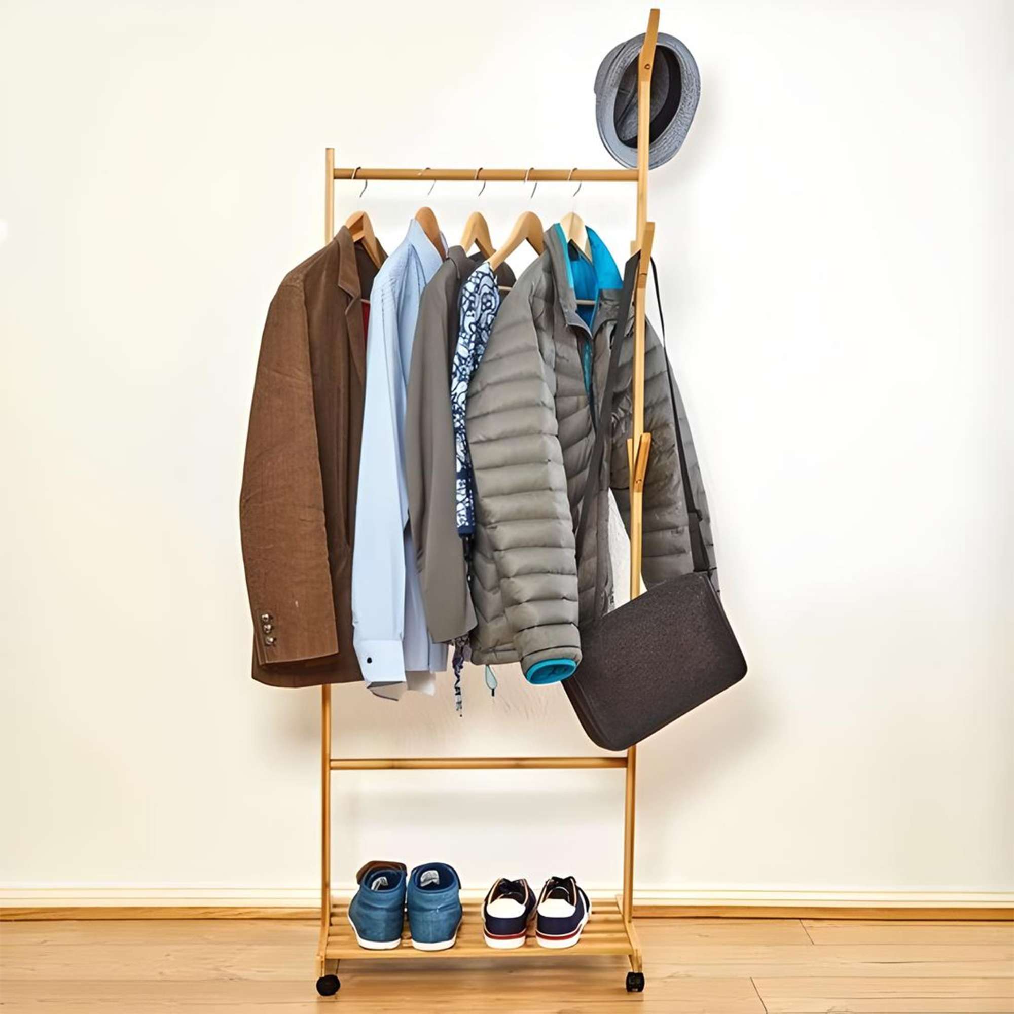 Стойка для одежды CAMELLIA, бамбук