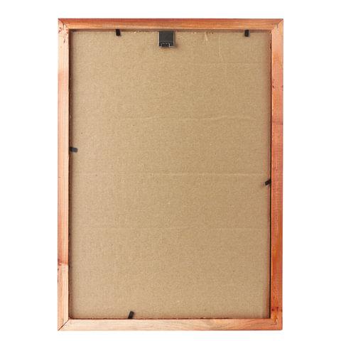 Рамка 21х30 см, дерево, багет 18 мм, BRAUBERG "HIT", темная вишня, стекло, 390257