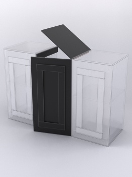 Хлопушка "ОРНАМЕНТ" №1, Черный