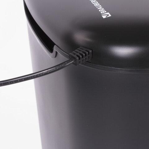 Уничтожитель (шредер) BRAUBERG S6, 3 уровень секретности, фрагменты 5х34 мм, 6 листов, 16 л, 530963