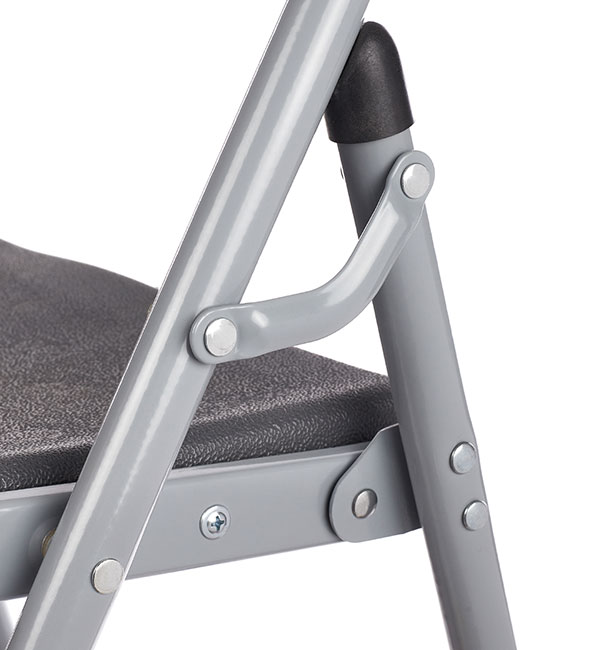 Стул складной серый