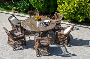 "Эспрессо–150 L" обеденная группа плетеная