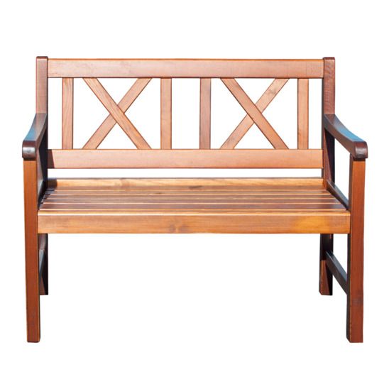 Скамья Linda двухместная, капучино