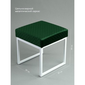Банкетка Марсей 40-44 (зеленый/белый)
