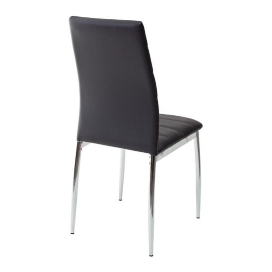 Стул DESERT черный, экокожа