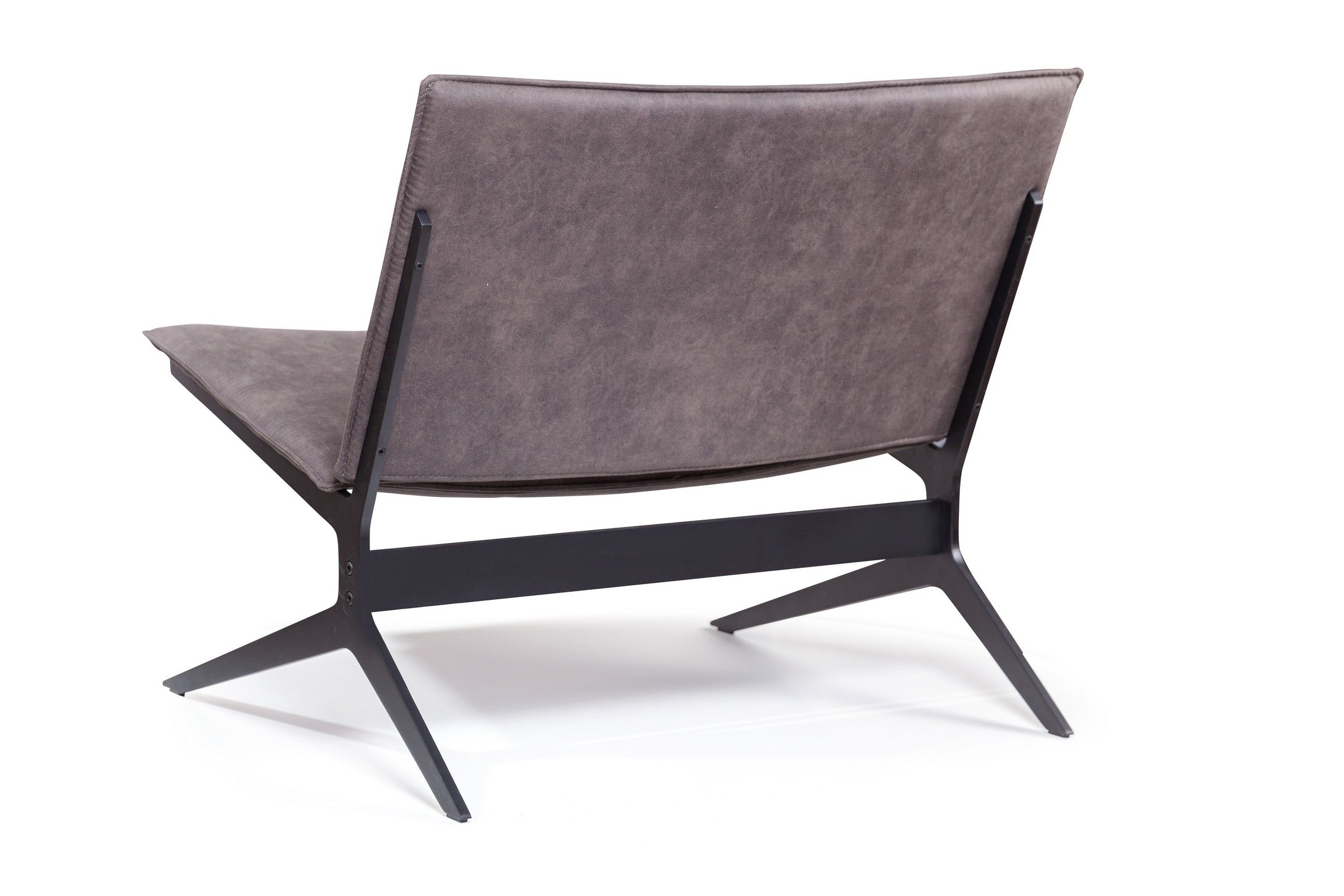 Кресло Флай, замша серый