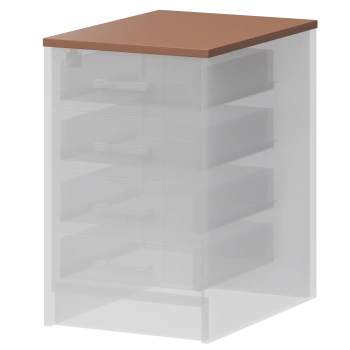 Крышка к приставным тумбам Арго А-707.60 Терракота