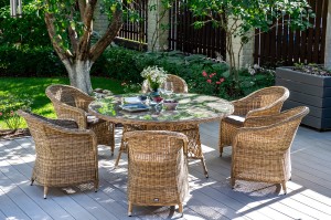 "Эспрессо–150 R" обеденная группа плетеная