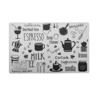 Подставка сервировочная FREEWILL, прямоугольная, 43*28 см, черный, ESPRESSO