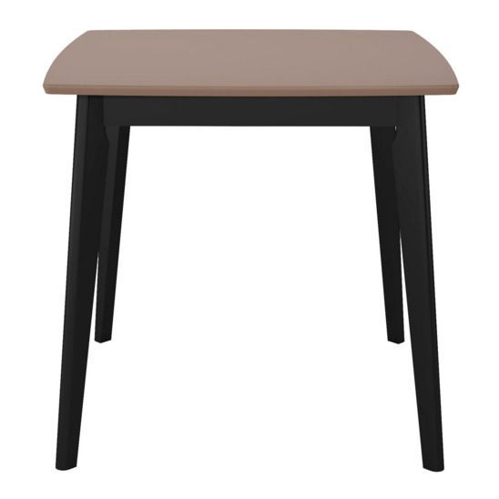 Стол Marcel, кофе/ черный