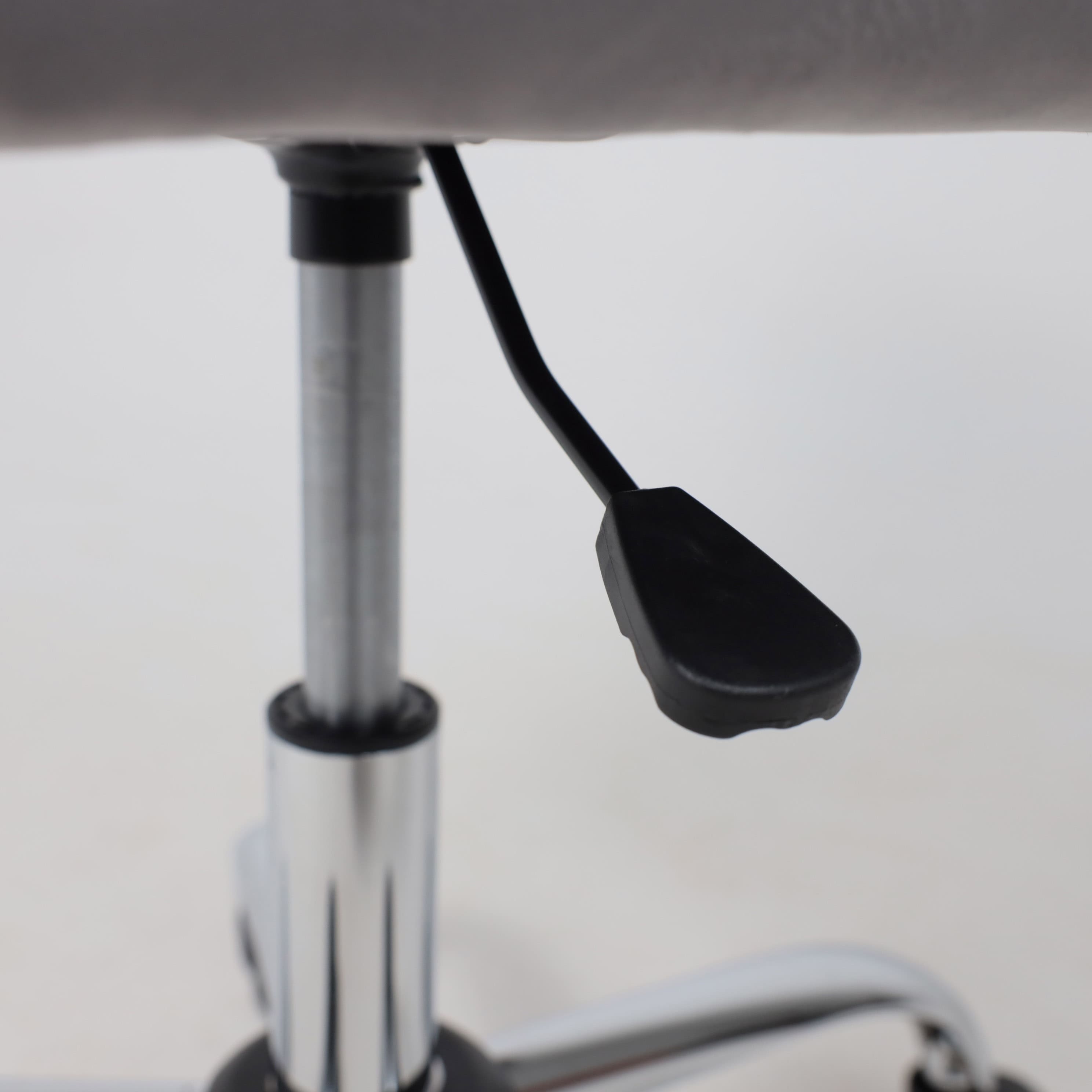 Кресло поворотное Bella, серый, велюр