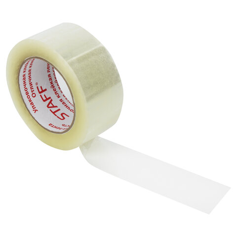 Клейкая лента 48 мм х 150 м упаковочная, прозрачная, толщина 40 микрон, STAFF EVERYDAY, 440160
