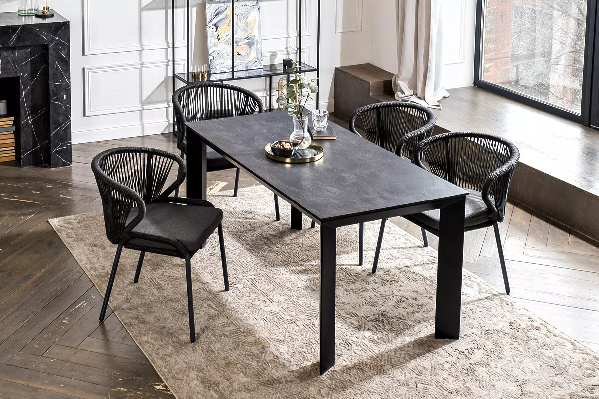 "Венето" обеденная группа на 4 персоны со стульями "Милан"