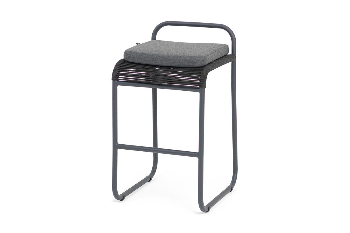 "Ането" стул барный плетеный из роупа