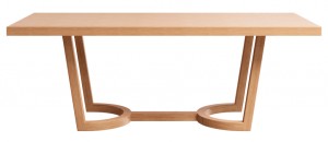 Стол обеденный деревянный Vulcano натуральный