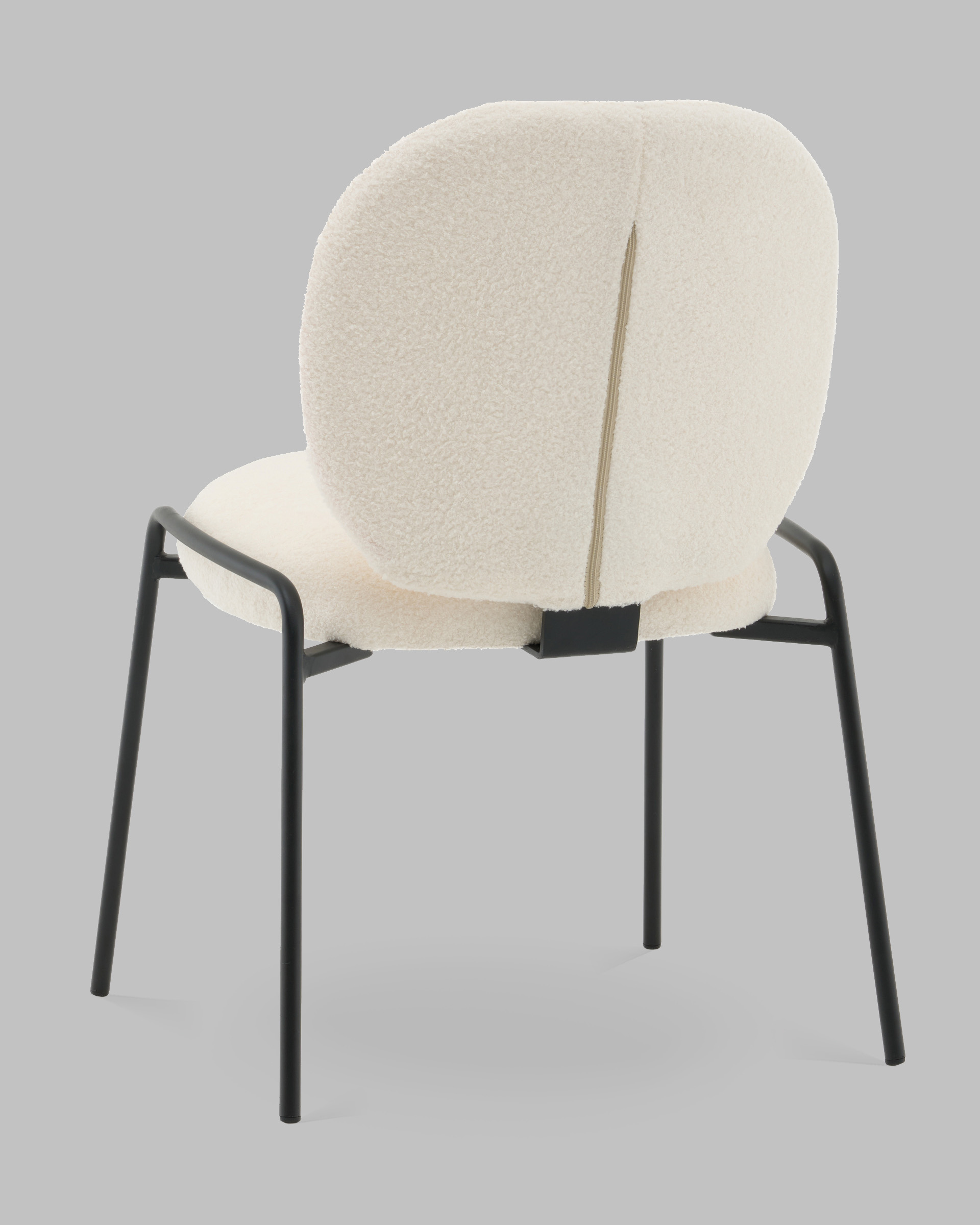 Стул Моллек букле молочный