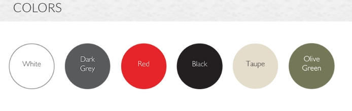 Стул пластиковый Monna темно-серый