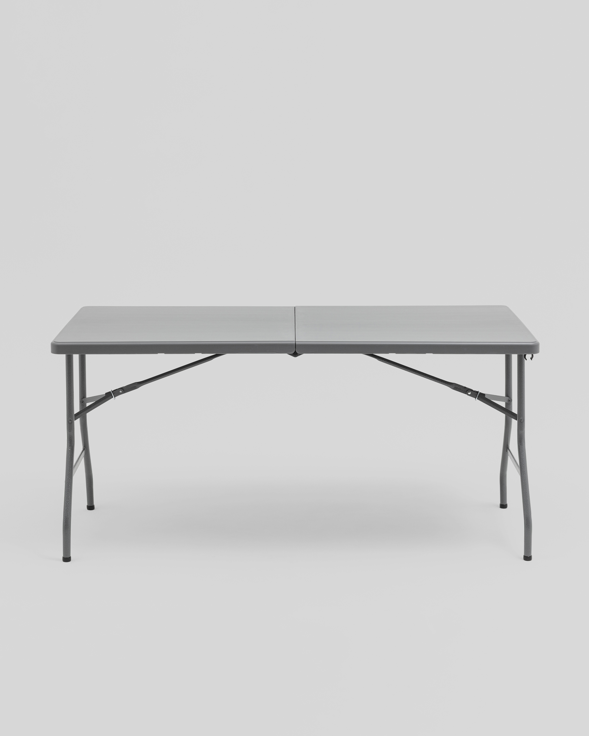 Стол-чемодан складной 152*74*74 серый