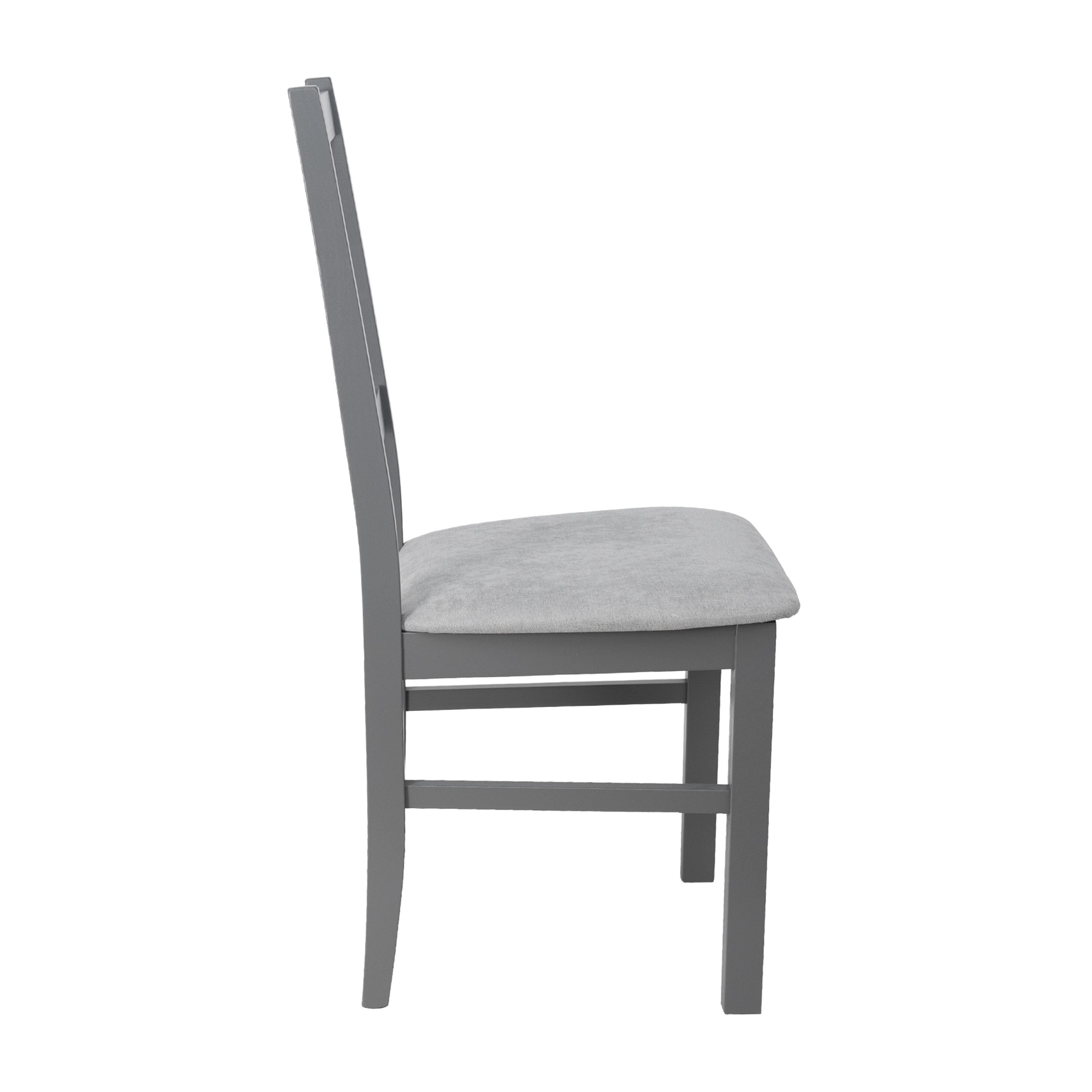 Стул Nilo, пепельный, ткань