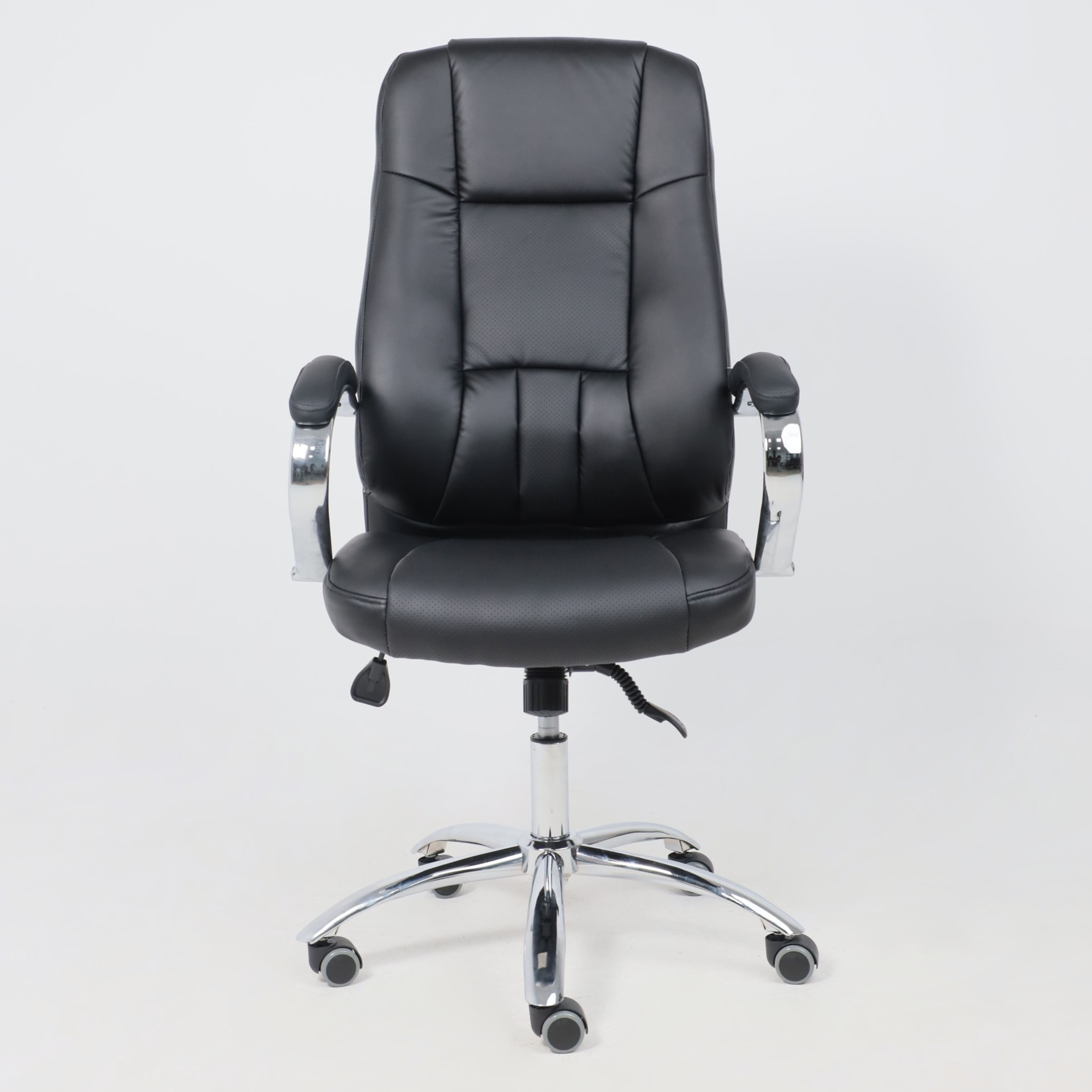 Кресло поворотное KING A, ECO, черный