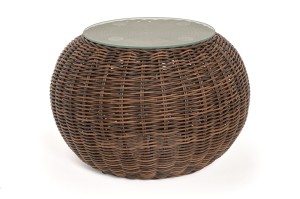 "Барселона" кофейный столик из искусственного ротанга