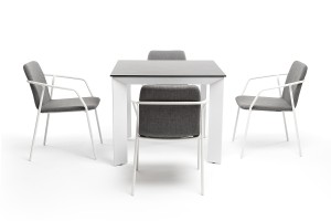 "Венето" обеденная группа на 4 персоны со стульями "Марокко"