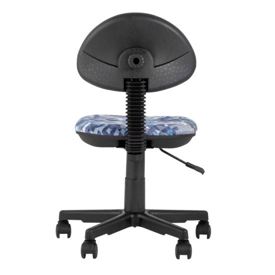 Кресло компьютерное детское Умка, абстракция синий