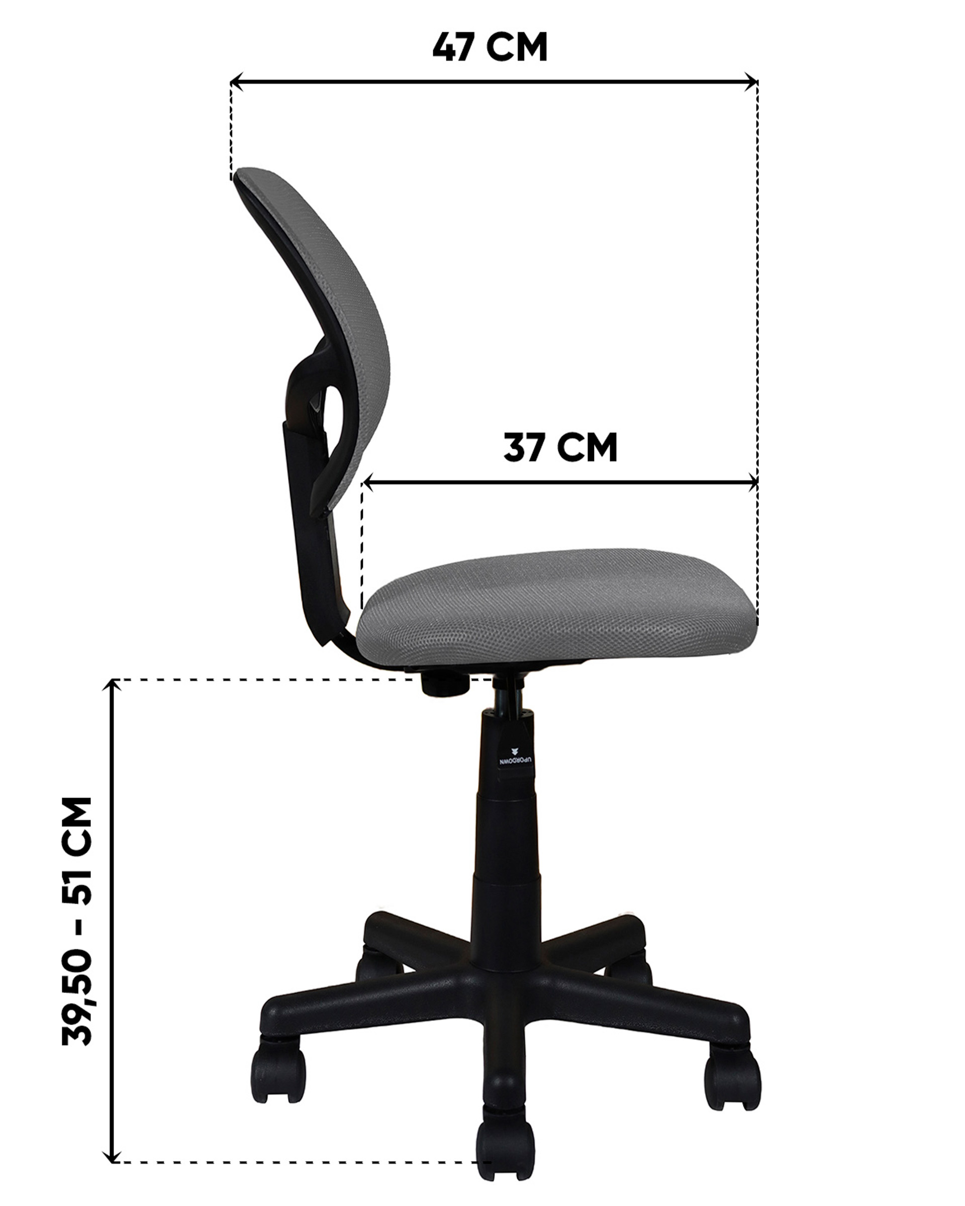 Кресло компьютерное детское Кресло ЛОЛО серый