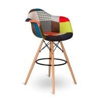 Кресло Eames DAW Барное Patchwork