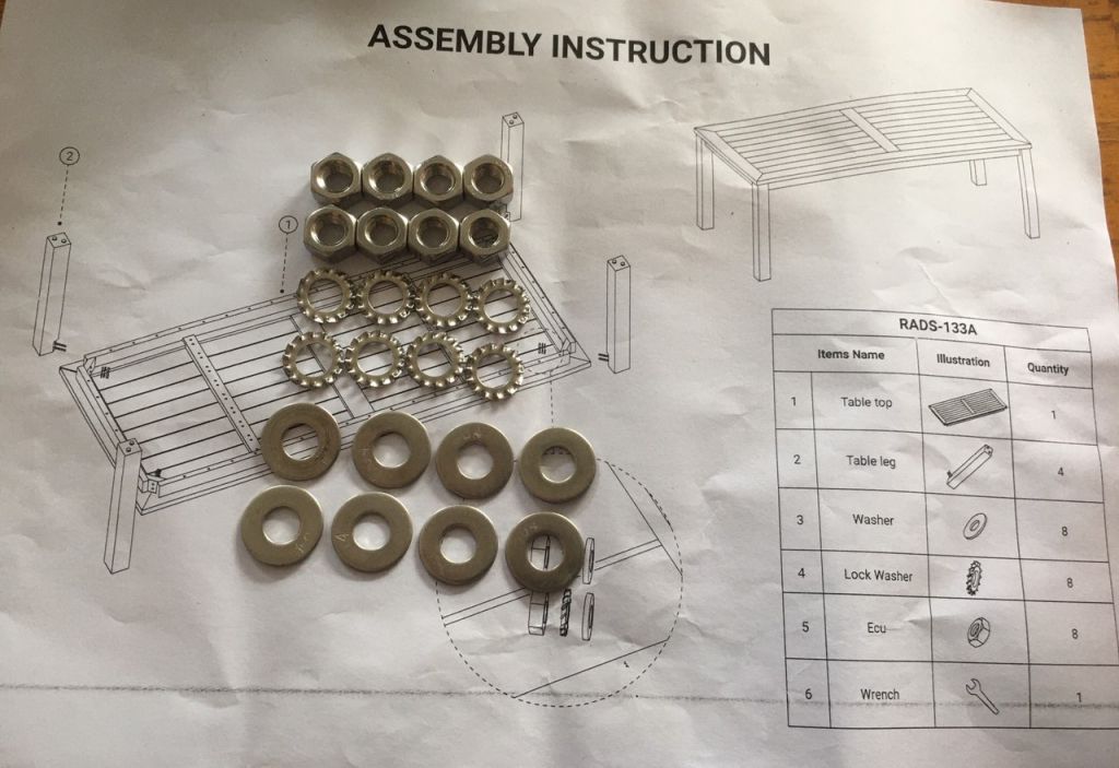 Стол деревянный обеденный Kia натуральный