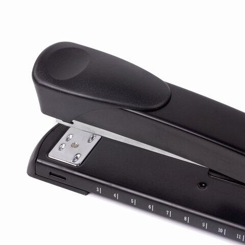 Степлер №24/6, 26/6 BRAUBERG "Universal", до 25 листов, С ФУНКЦИЕЙ БРОШЮРОВАНИЯ, черный, 220942 цена 995 ₽ Степлер №24/6, 26/6 BRAUBERG "Universal", до 25 листов, С ФУНКЦИЕЙ БРОШЮРОВАНИЯ, черный, 220942