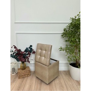 Пф-400-Я Кожа (бежевый крокодил)