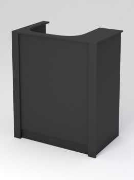 Прилавок под кассу "Модерн" №1, Черный