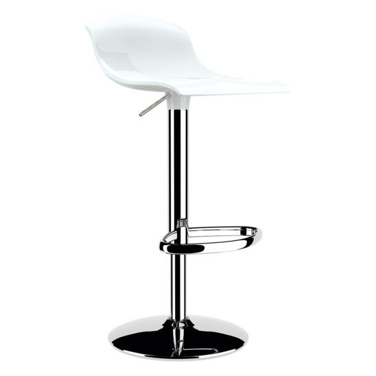 Стул прозрачный барный Aria