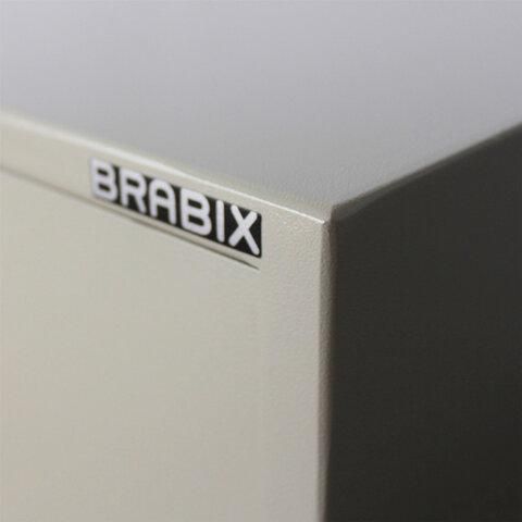 Сейф мебельный BRABIX "D-18m", 180х270х236 мм, 5 кг, ключевой замок, крепление к стене, 291161