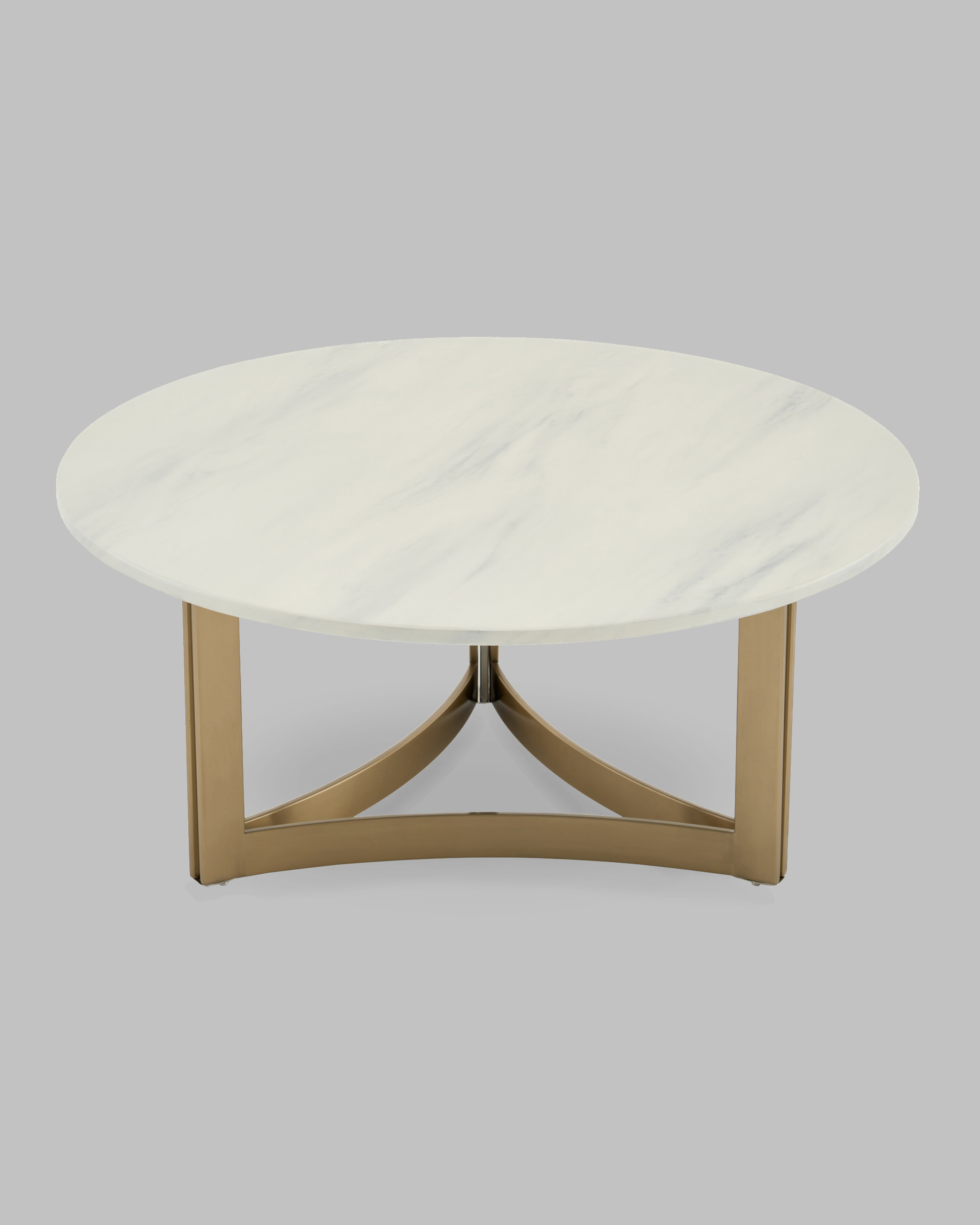 Журнальный столик Кассия 90*90 см светлая керамика