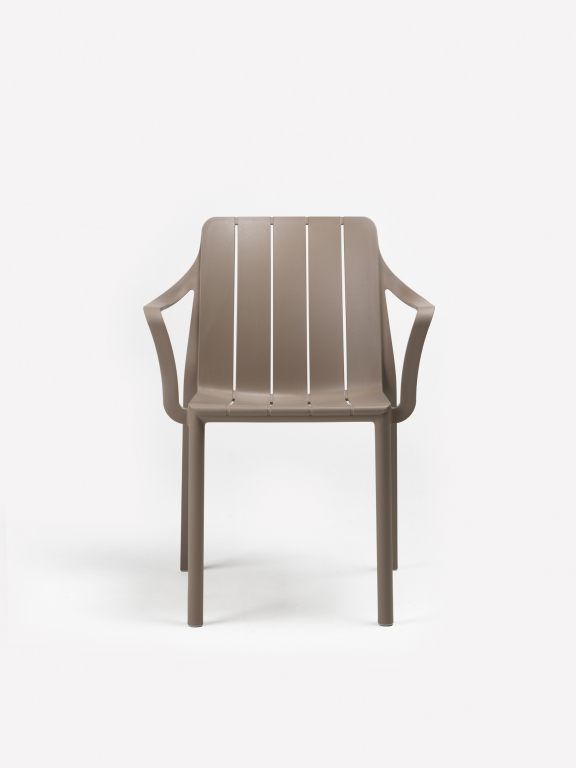 Кресло пластиковое Tiberina тортора