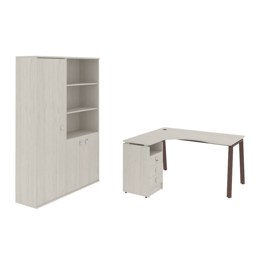 Офисная мебель Metal System Style, комплект №4 (А-опоры)