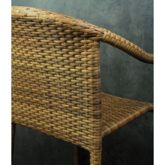 Кресло садовое Ницца, под кожу