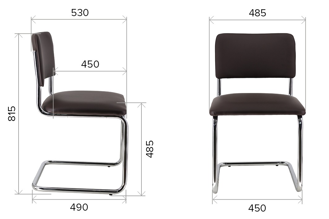 Кресло Everprof Silwia (Сильвия) Экокожа Черный