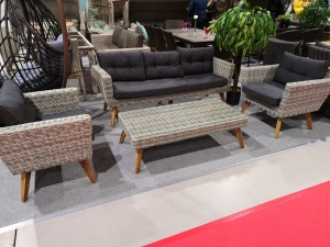 Комплект плетеной мебели AFM-605G Grey