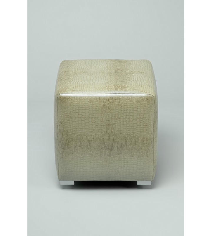 Пуфик Скай Кожа (темно-бежевый)