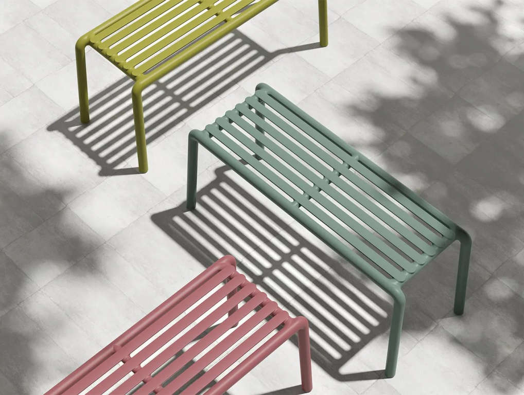 Скамья пластиковая Doga Bench мятный