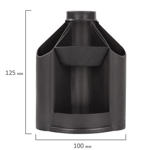 Канцелярский набор STAFF "Минидеск", 11 предметов, вращающаяся конструкция, 230742