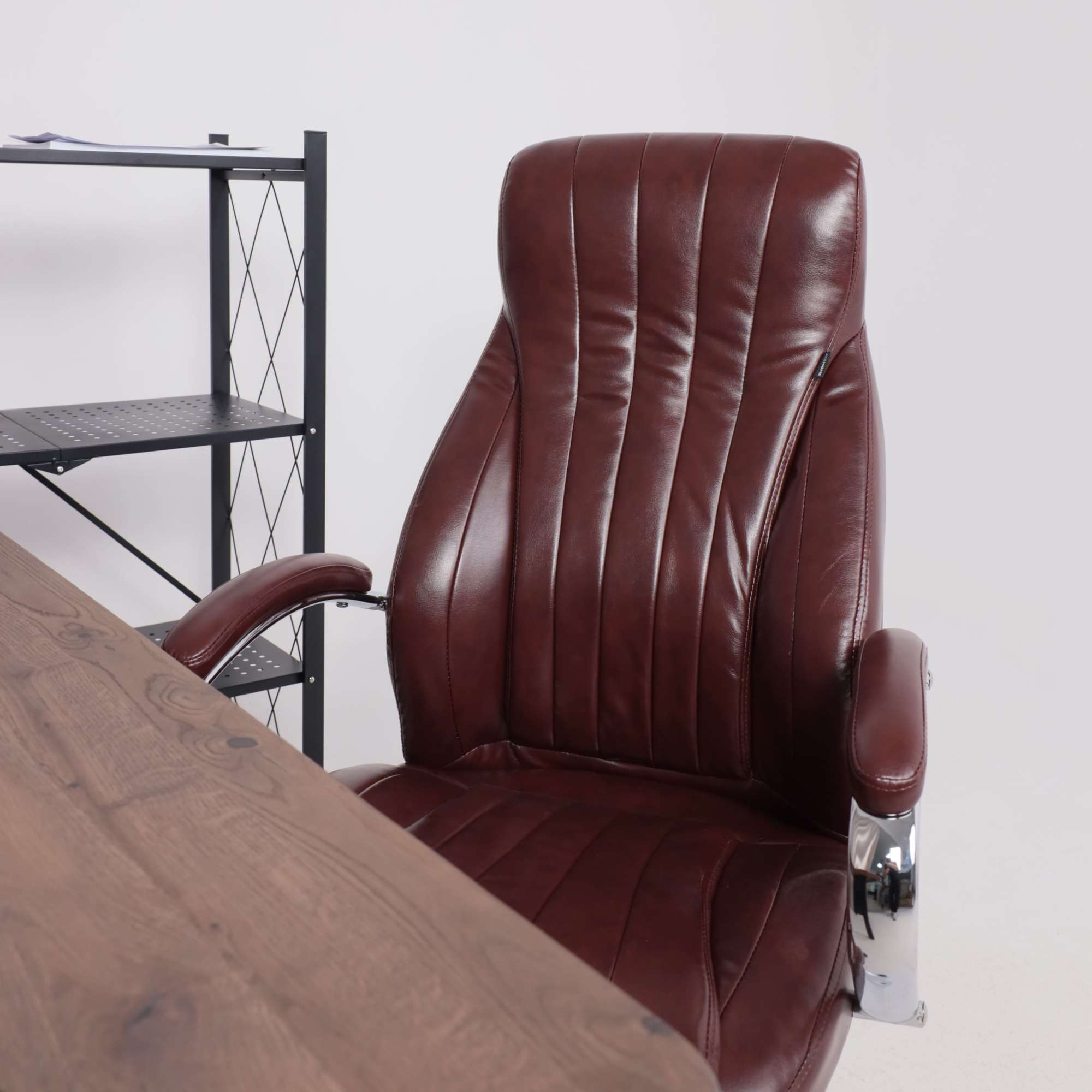 Кресло поворотное MASTIF, ECO, темно-коричневый