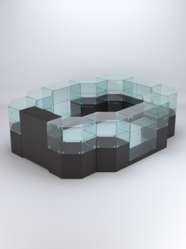 Комплект прилавков "ШАНЕЛЬ" №16, Черный