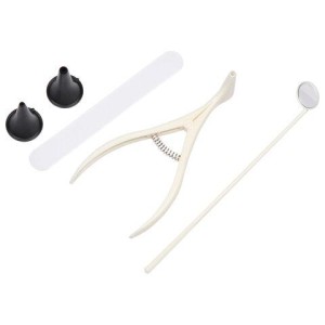 Набор оториноларингологический одноразовый стерильный, тип 1 (4 предмета), UNICORNMED, ЛОР00-01